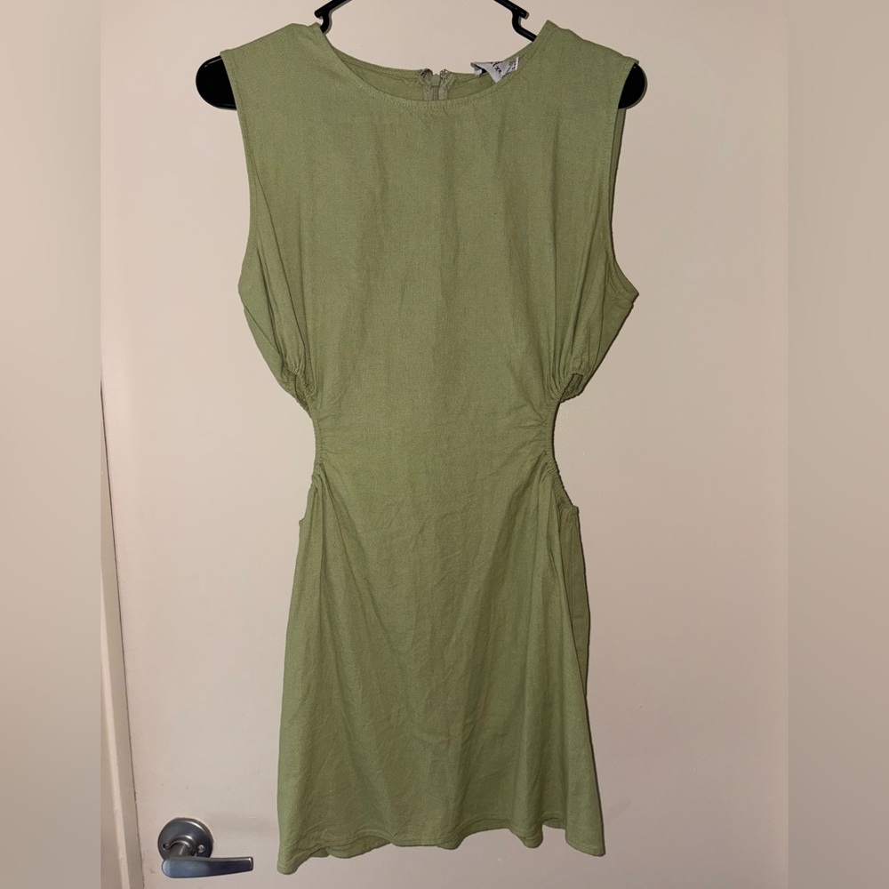 Princess Polly Olive Midi Dress